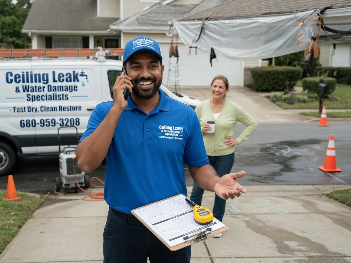 Ceiling Leak Cleanup Salters, SC FAQs